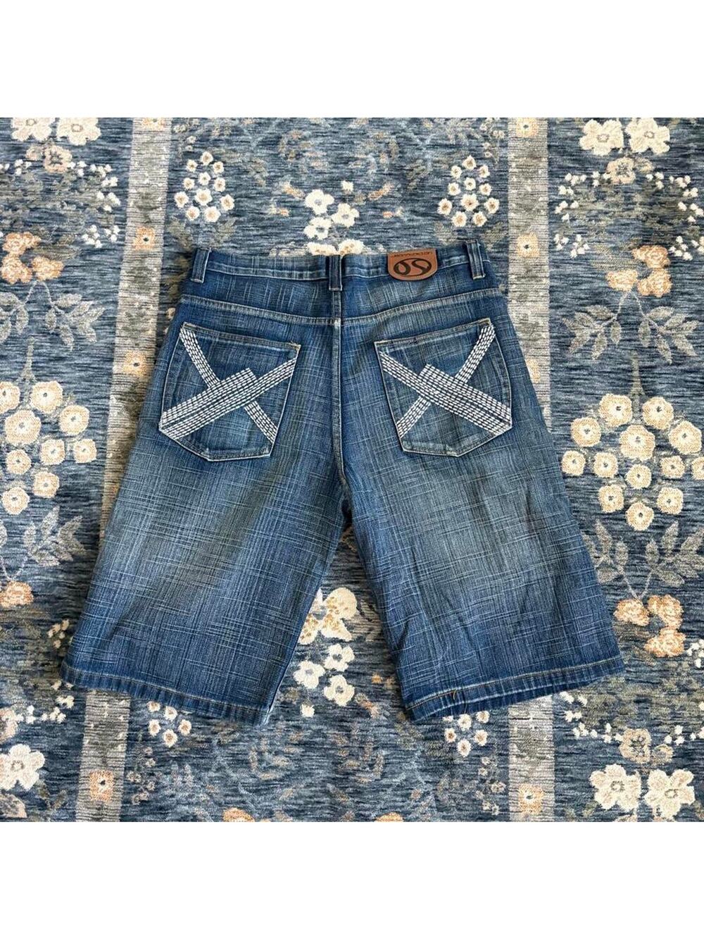 Y2k baggy jorts